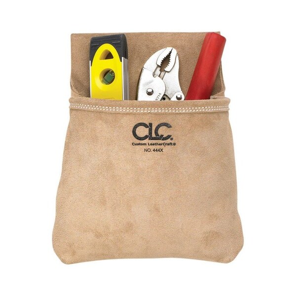 Custom Leathercraft CLC 1 in. W X 12.75 in. H Suede Tool Pouch 1 pocket Tan 1 pc 444X - main